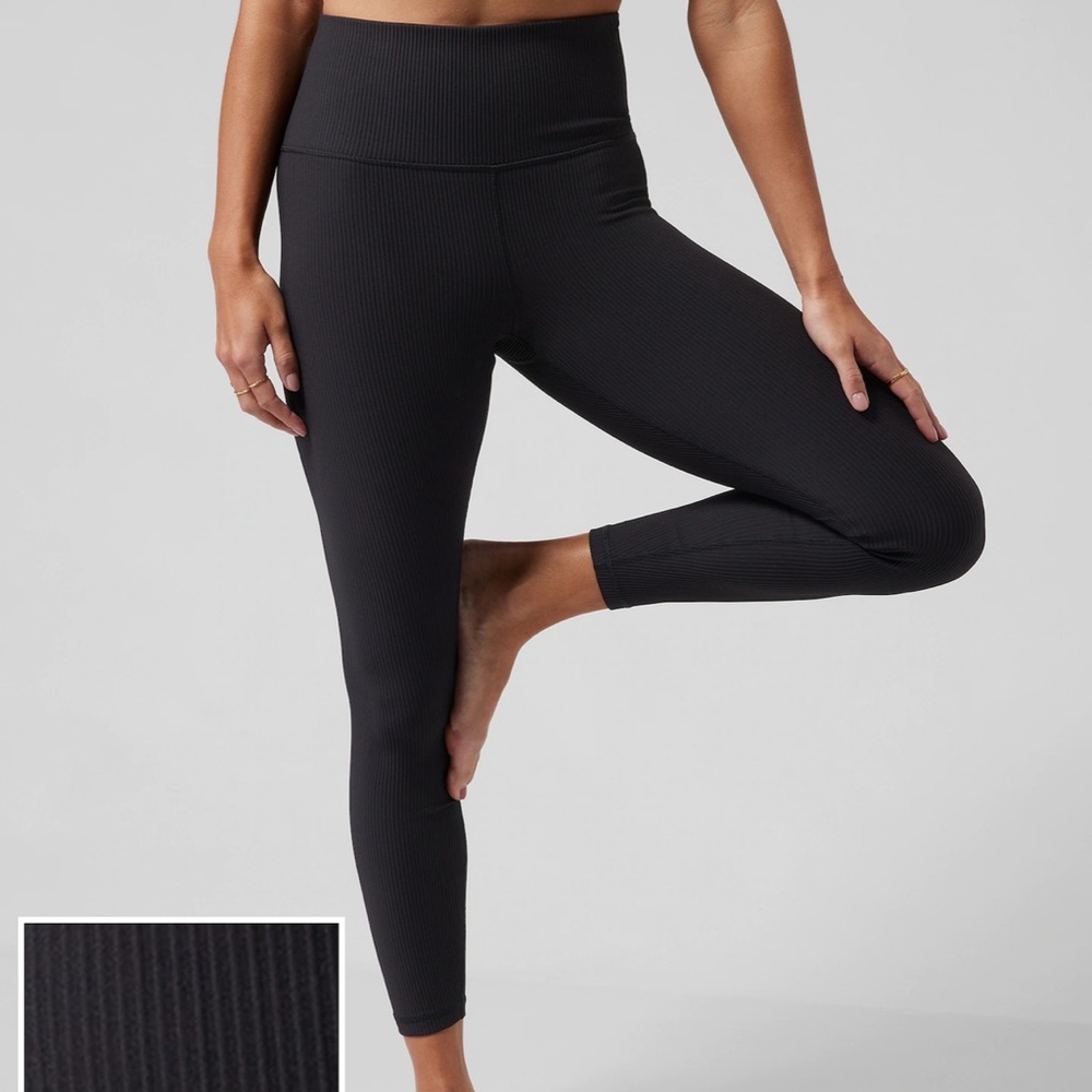 Athleta Elation Rib Tight NWOT